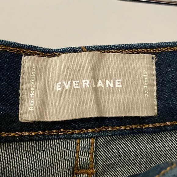 Everlane Authentic Stretch High-Rise Skinny Jeans - Blue Wash - Size 27 - Picture 3 of 5